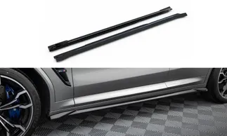 Maxton Design Side Skirts Diffusers For F98 BMW X4 M